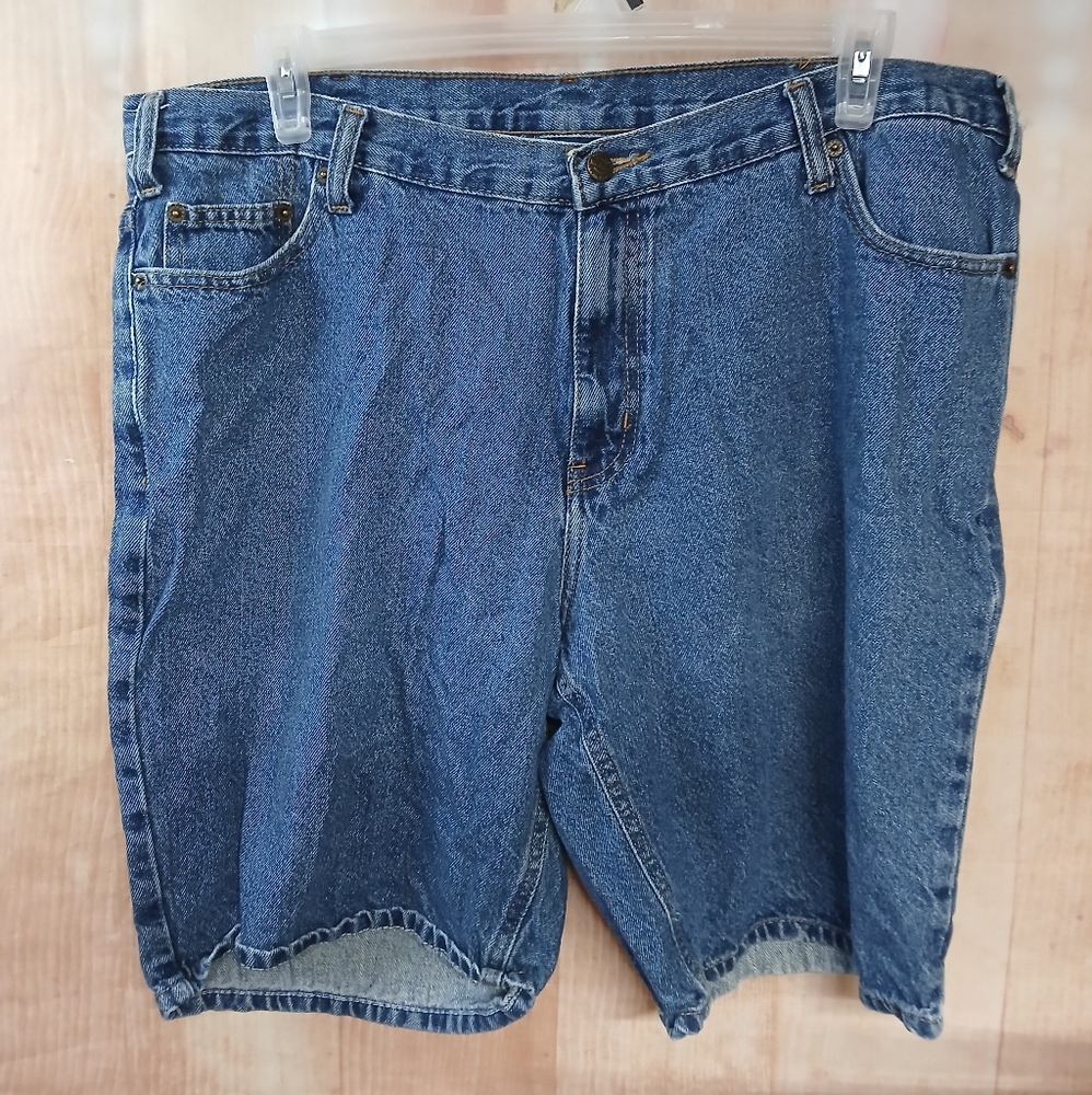 Classic Blue Denim Shorts